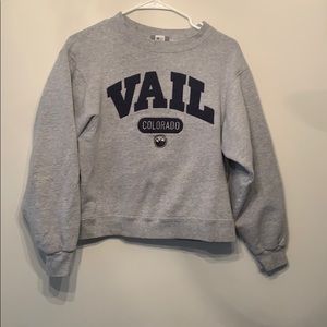 Crop sweatshirt